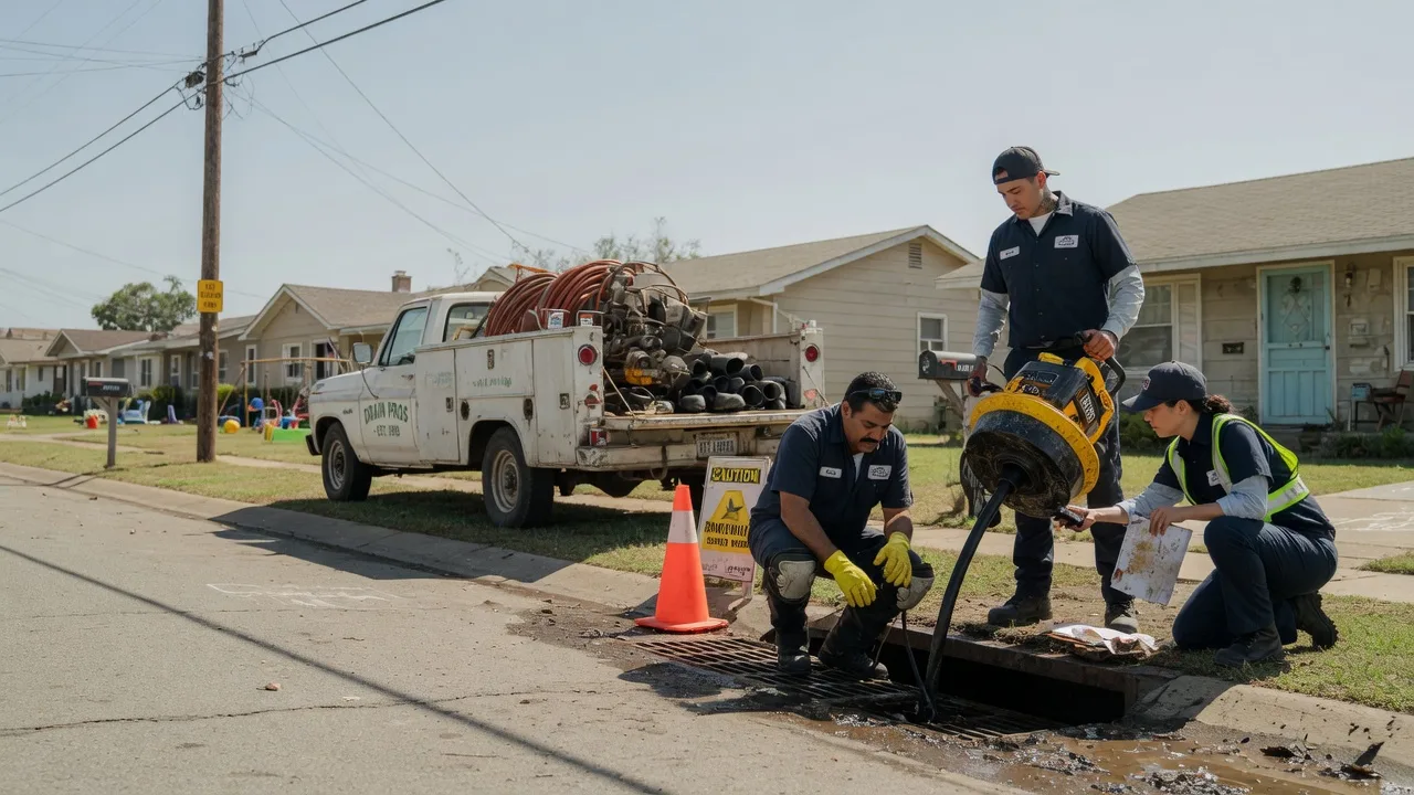 Drain Cleaning in Danevang, TX near me
